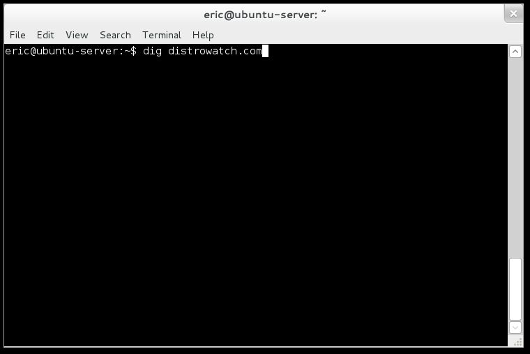use dig to test new bind dns server with caching